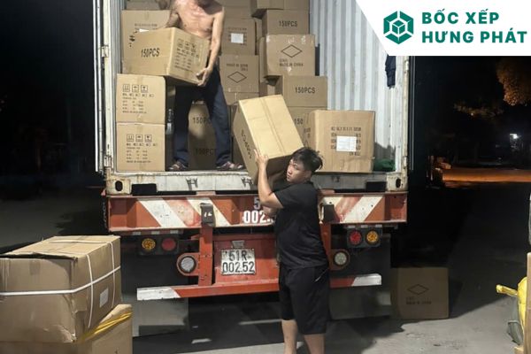 Quy trình bốc xếp hàng hóa
